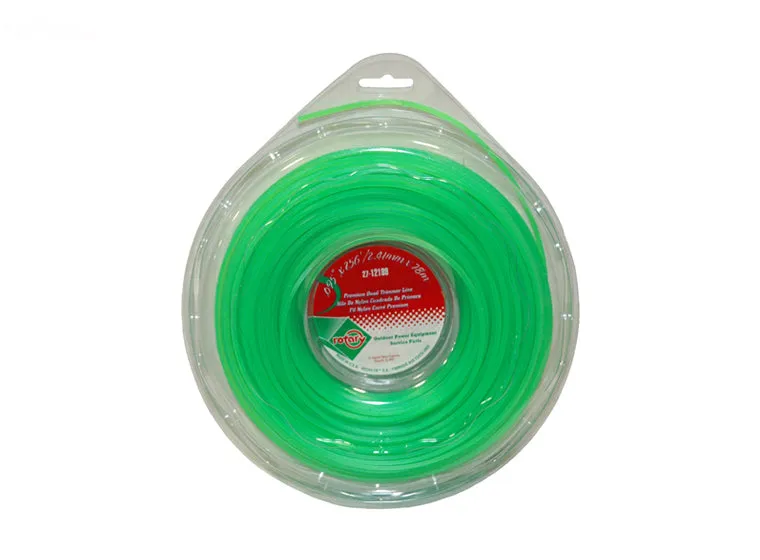 # 12189  TRIMMER LINE .095  256' LGE DONUT QUAD GREEN