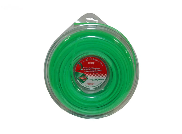 # 12191  TRIMMER LINE .130  135' LGE DONUT QUAD GREEN