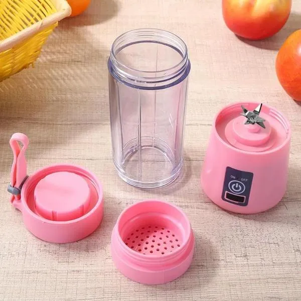 0121 Portable USB Electric Juicer - 2 Blades (Protein Shaker)