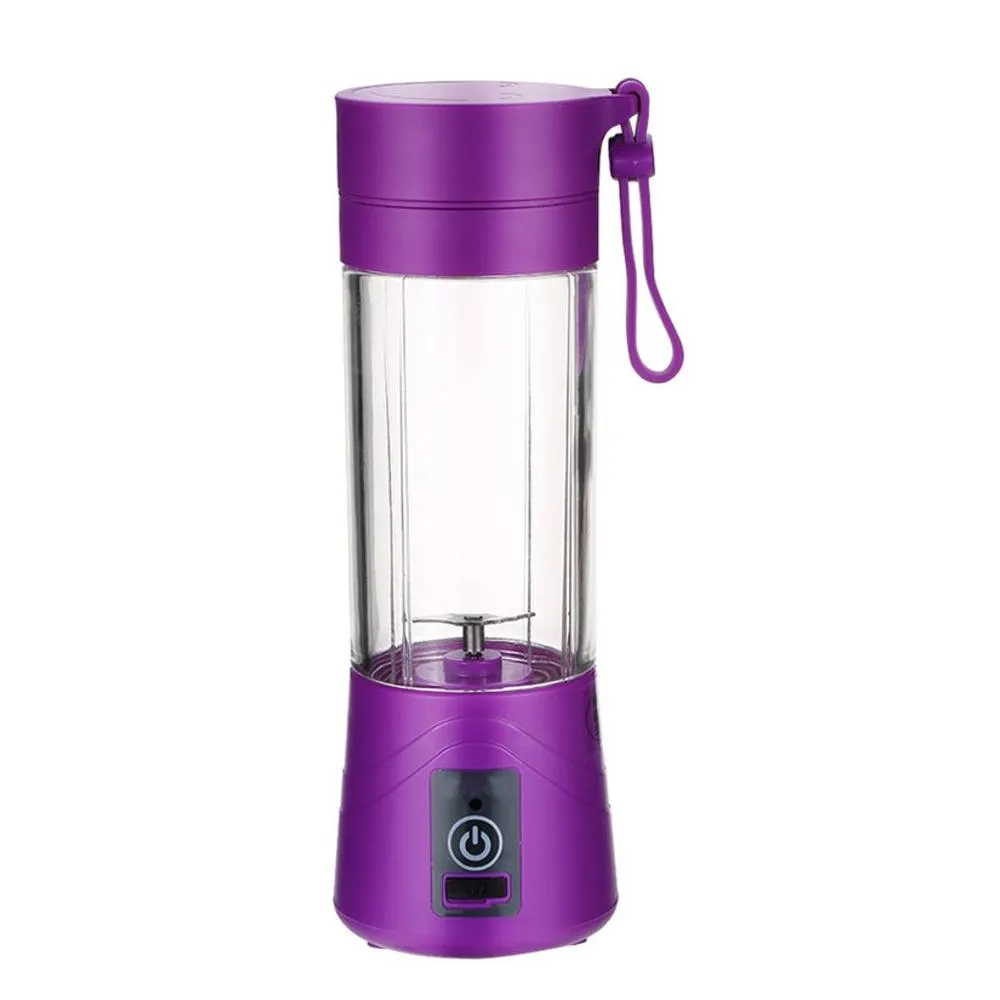 0121 Portable USB Electric Juicer - 2 Blades (Protein Shaker)