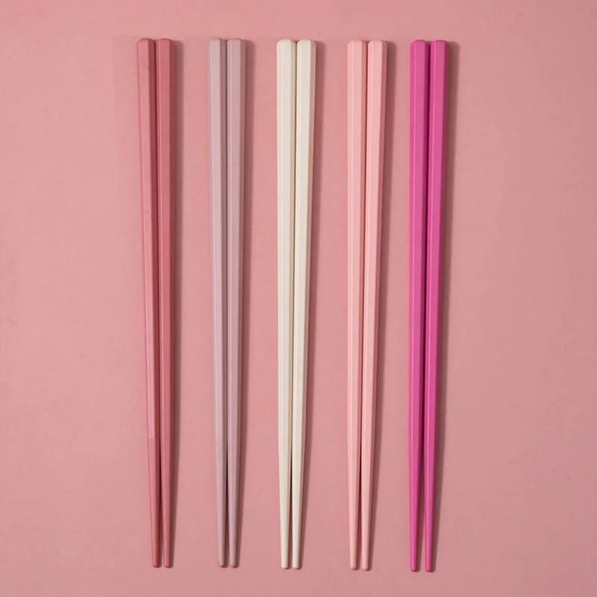 10pcs/5 Pairs Of Small And Fresh Colored Alloy Chopsticks For Household Utensils, Kitchen Non Slip Chopsticks