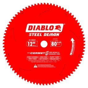 12 in. x 80 Tooth Cermet II Saw Blade for Metals and Stainless Steel - 3 per Order