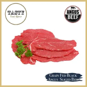 120 Days Grain Fed Black Angus Sliced Beef