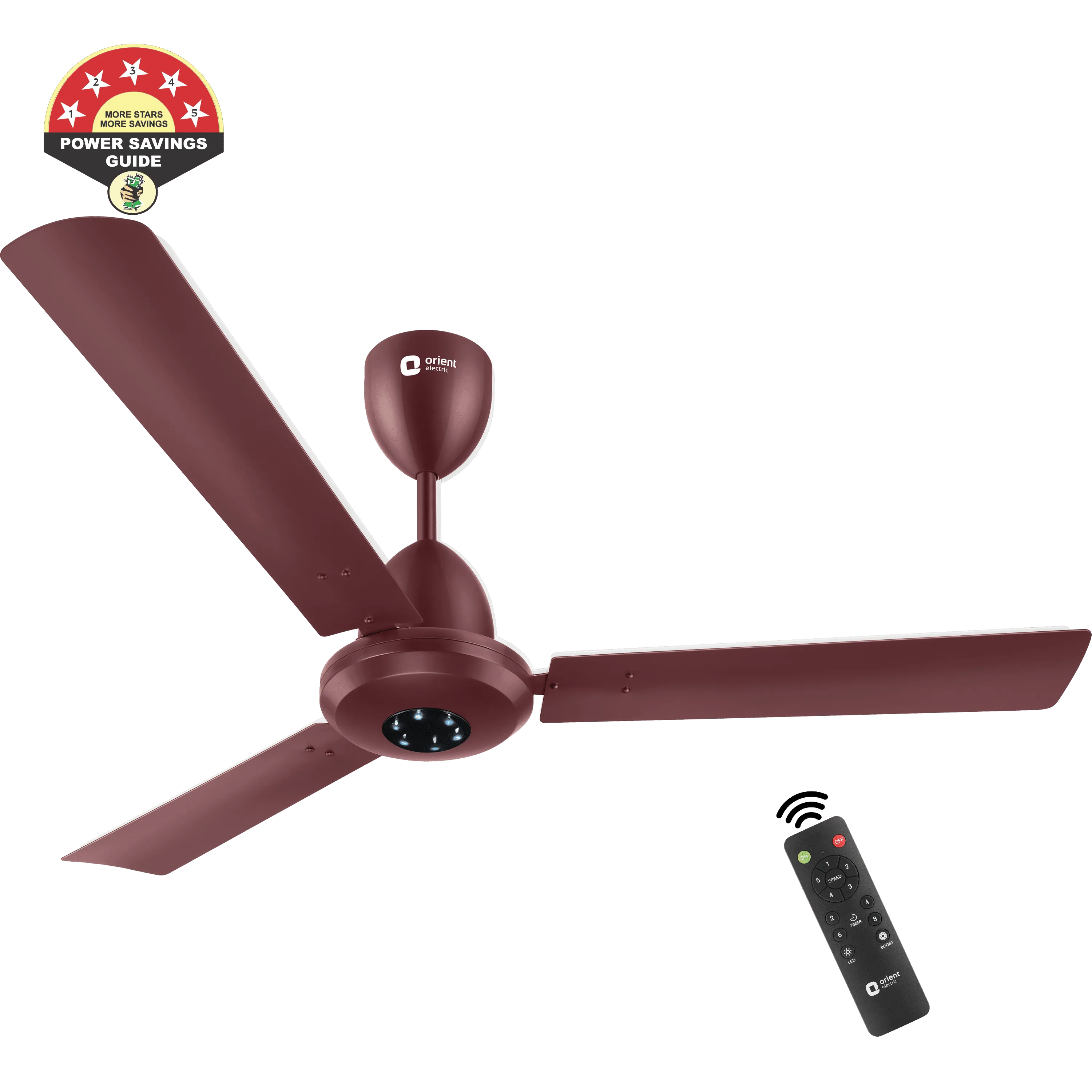 1200mm I-Falcon BLDC Ceiling Fan With Remote & LED Light