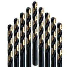 1/2" Heavy Duty Drill Bit - High Speed American Jobber - QTY 6