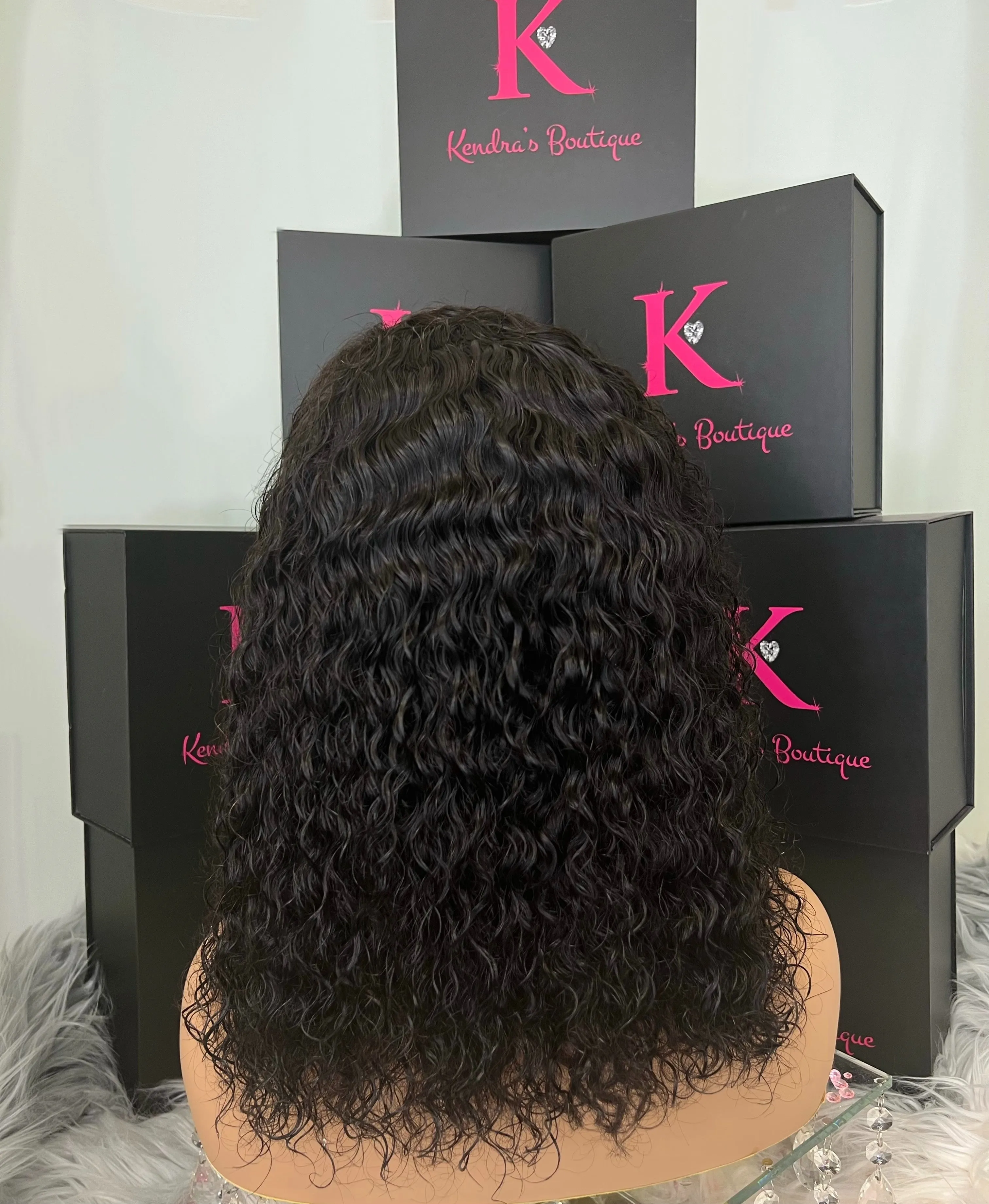 13x4 Bob Curly RAW Brazilian (HD Lace Frontal Wig)