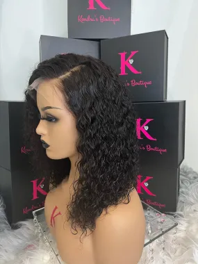 13x4 Bob Curly RAW Brazilian (HD Lace Frontal Wig)