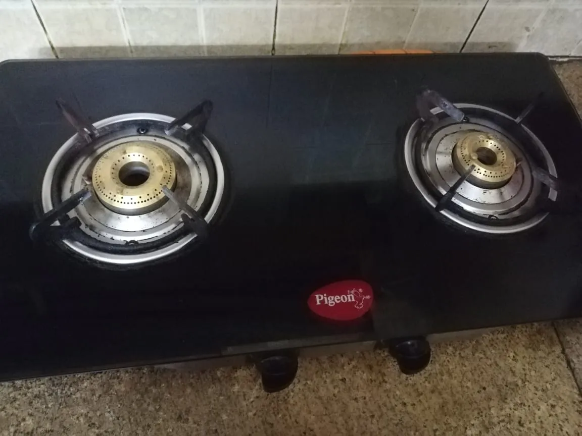 2 Nos gas stove burner for glass top  pigeon stove SM