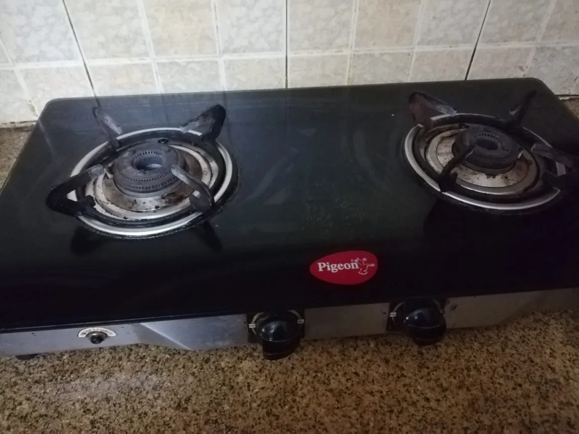 2 Nos gas stove burner for glass top  pigeon stove SM