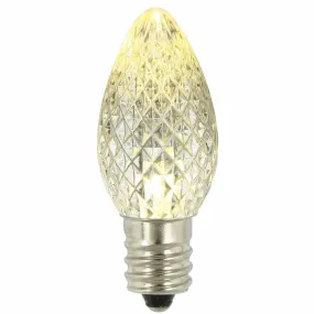 25PK - Vickerman C7 Faceted LED Warm White Bulb 0.96W