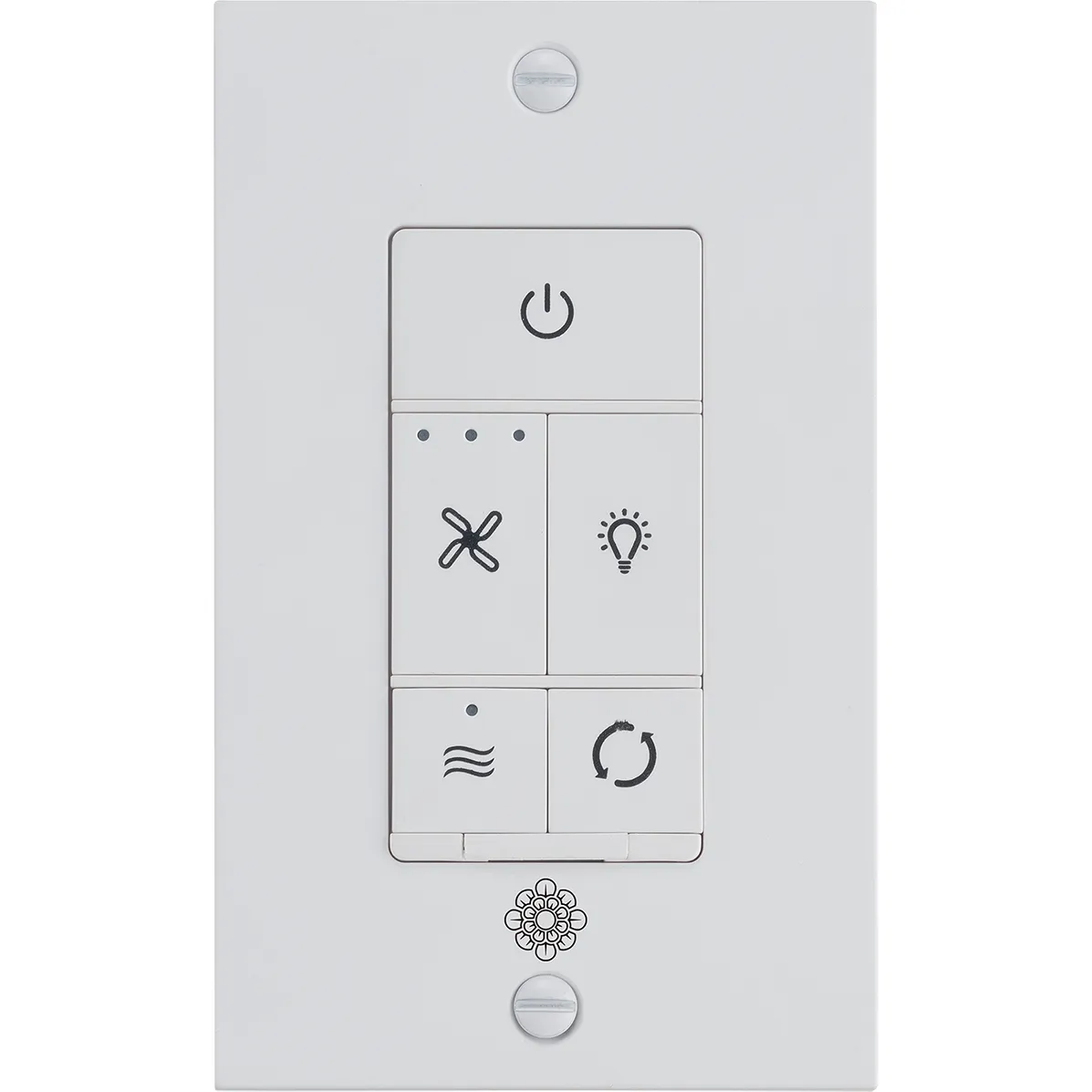 3-Speed with Dimmer and Reverse 3 - Wire Wall Control