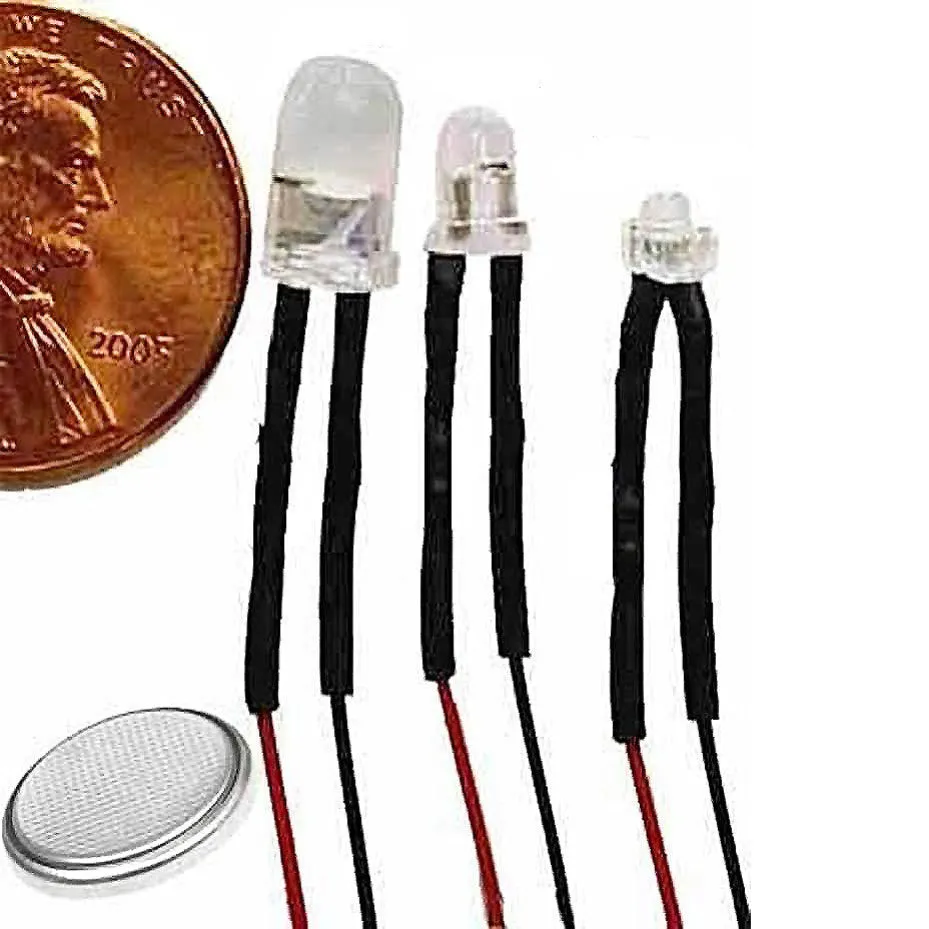 3 Volt Solid Bulb LEDs