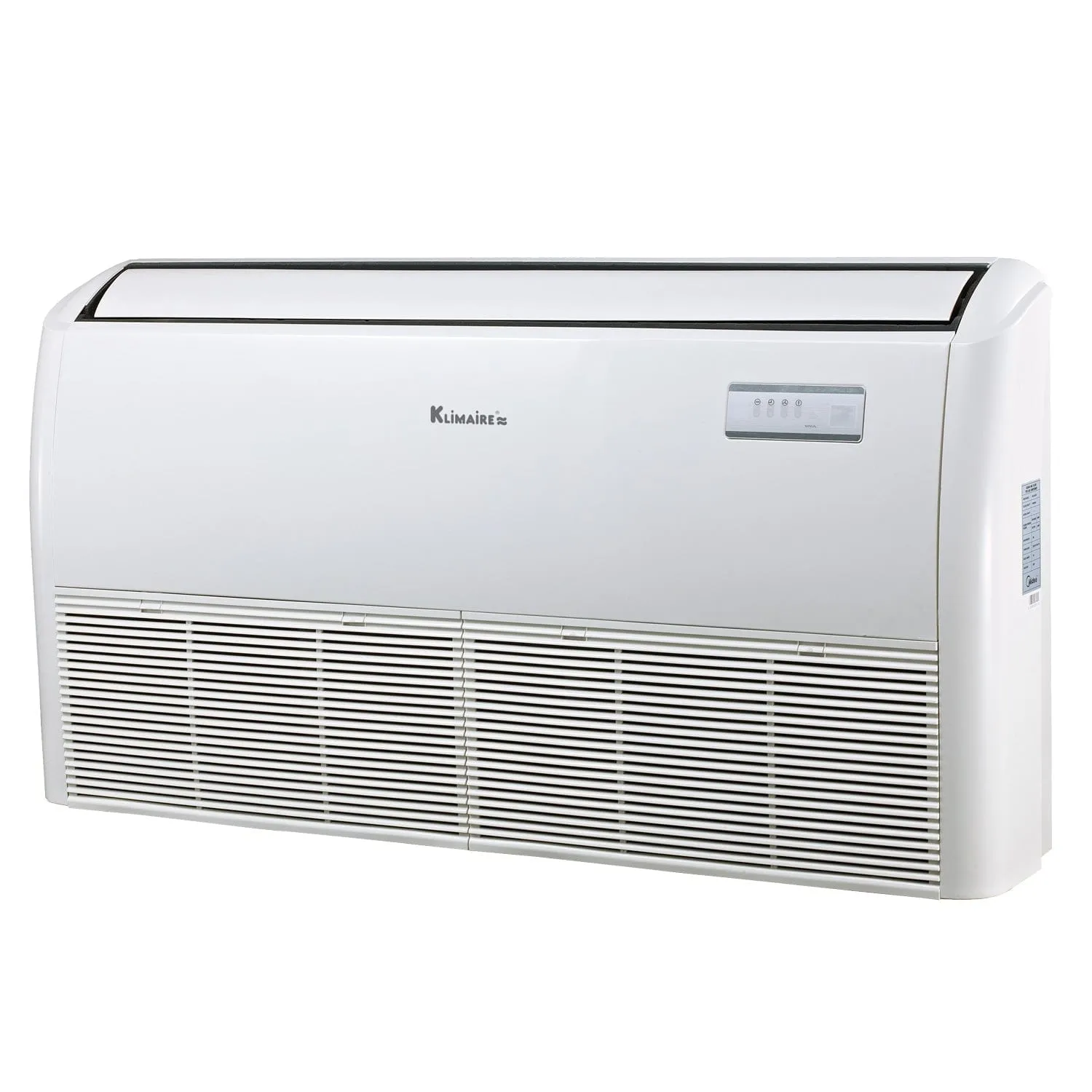 3-Zone Klimaire 20.8 SEER2 Multi Split Ducted Recessed Floor-ceiling Air Conditioner Heat Pump System 12 18 24