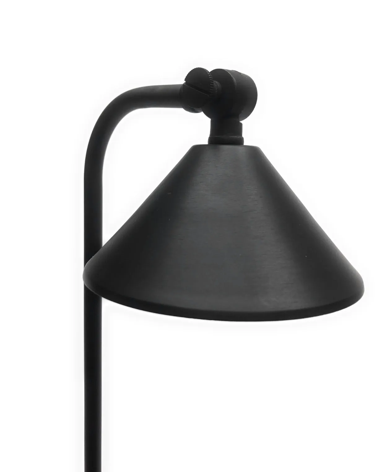 4 Pack NoirCasquette Solid Brass Pathway Light - Black Finish