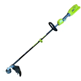 40-Volt Lithium-Ion Cordless Battery Attachment Capable String Trimmer Kit with Battery and Charger - Factory Reconditioned