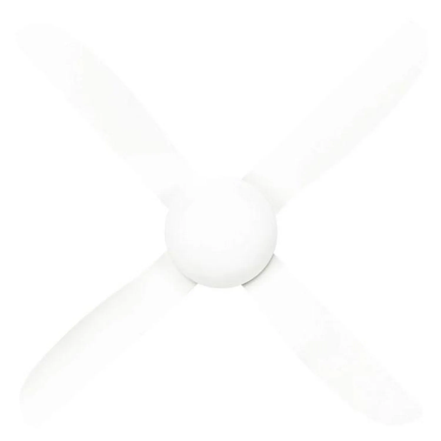 48" (1220mm) Vector-II AC Ceiling Fan with ABS Blades in White