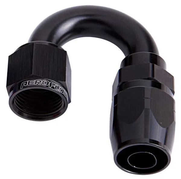 500 Series Cutter Swivel 180° Hose End -12AN AF506-12BLK