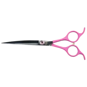 6.5" Pink Curved Shear by PetStore.Direct