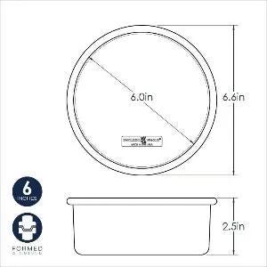 6" Round Cake Pan