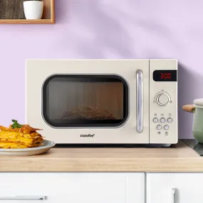 800W 20L Microwave Oven, Retro Design, Comfee