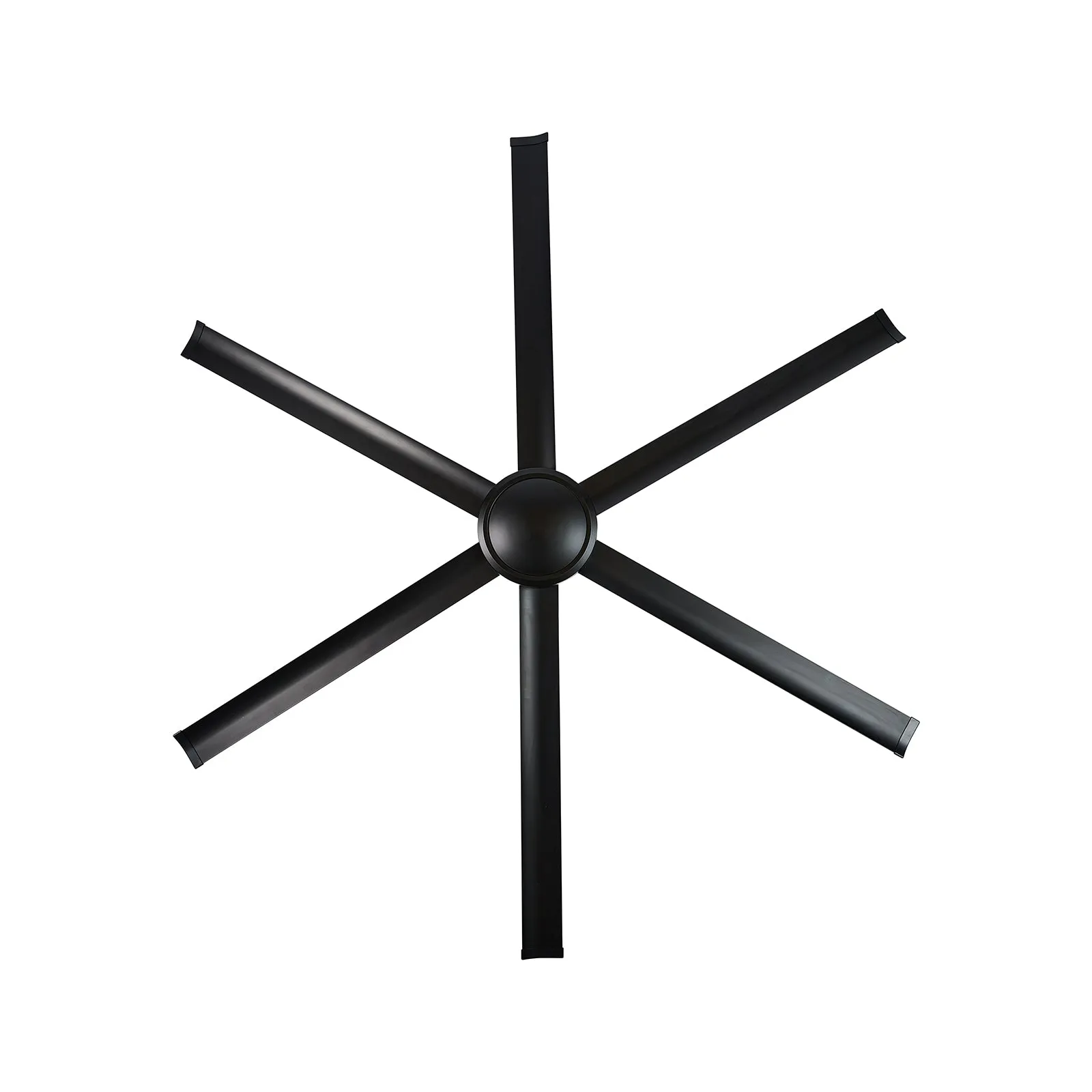 84" Colossus DC Ceiling Fan Black, Satin Nickel 22319/XX Brilliant Lighting