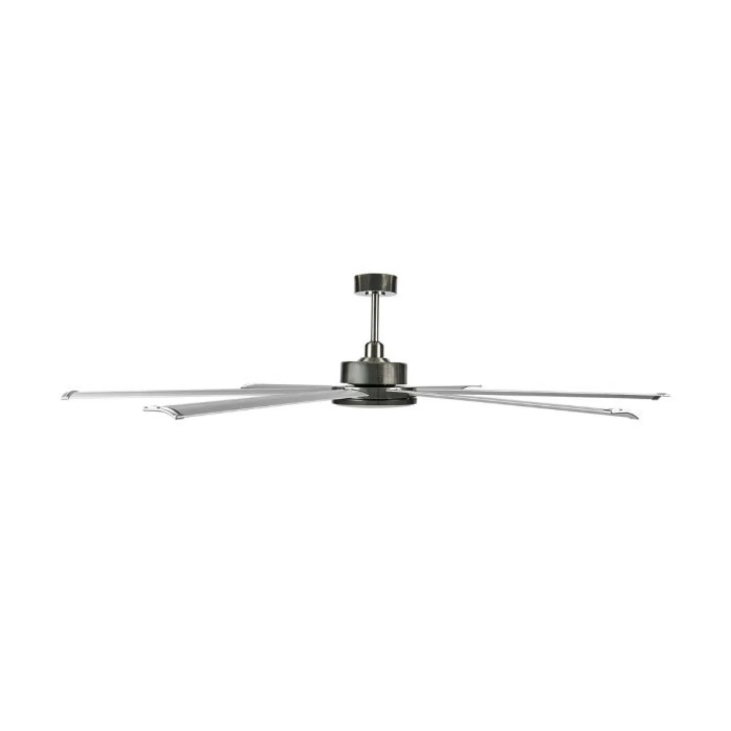 84" Colossus DC Ceiling Fan Black, Satin Nickel 22319/XX Brilliant Lighting