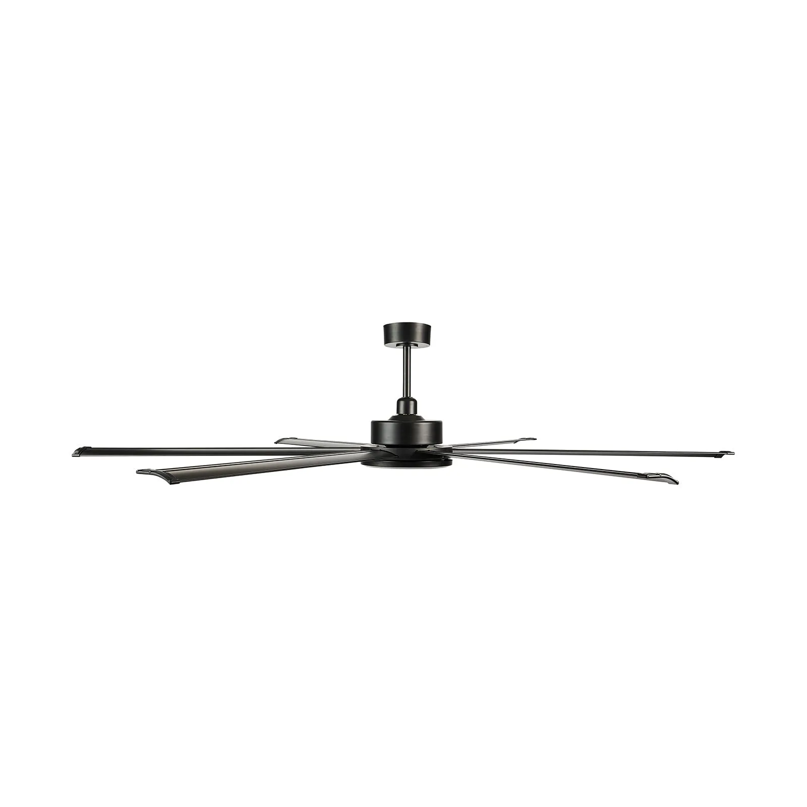 84" Colossus DC Ceiling Fan Black, Satin Nickel 22319/XX Brilliant Lighting