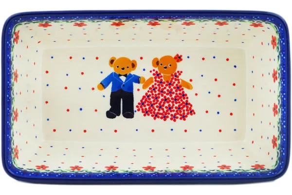 8" Loaf Pan 8" - Royal Teddy