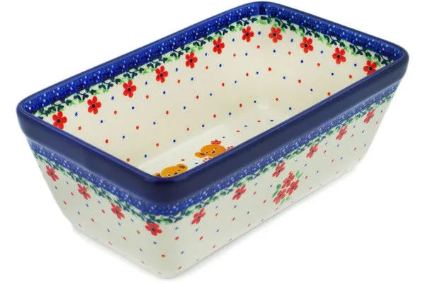 8" Loaf Pan 8" - Royal Teddy