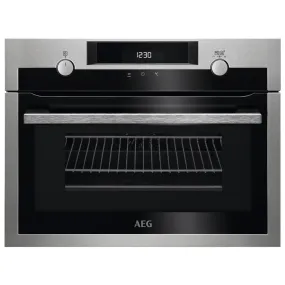 AEG KME565000M 45Cm Combiquick Built-In Oven 43L No Stainless Steel With Antifingerprint Coating