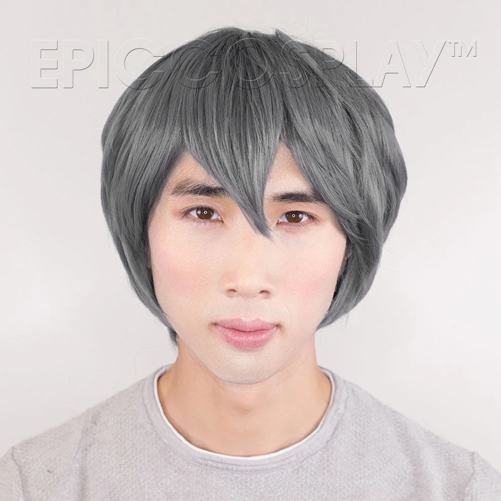 Aether - Gunmetal Grey Wig