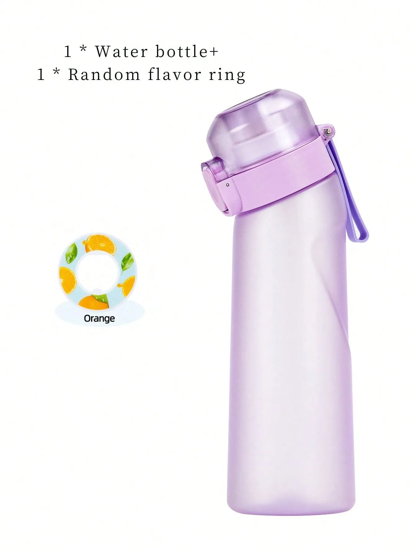 Air Bottle Up,Drinking Bottle 800ML With One Random Flavoured Pods Suitable For Gyms, Schools, Air Flavored Water Bottle