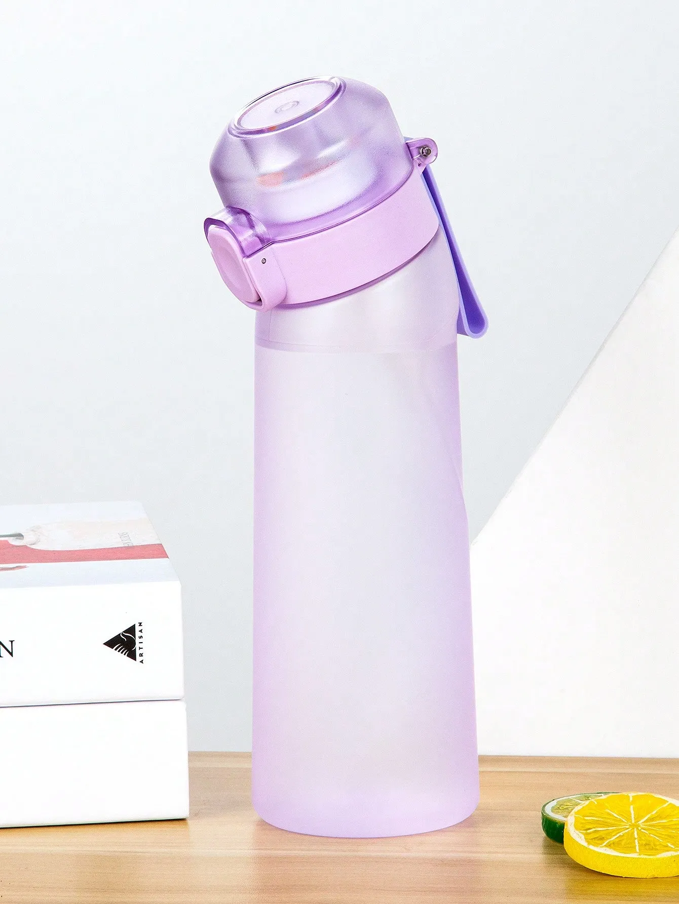 Air Bottle Up,Drinking Bottle 800ML With One Random Flavoured Pods Suitable For Gyms, Schools, Air Flavored Water Bottle