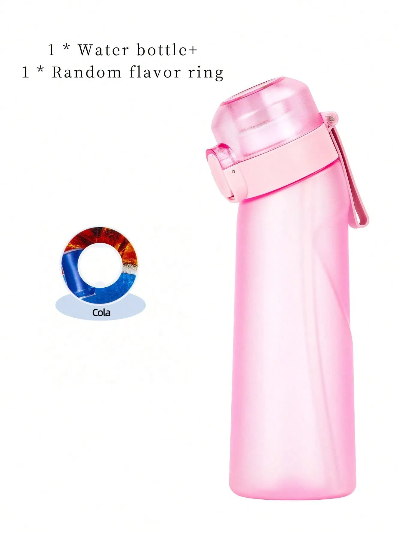 Air Bottle Up,Drinking Bottle 800ML With One Random Flavoured Pods Suitable For Gyms, Schools, Air Flavored Water Bottle