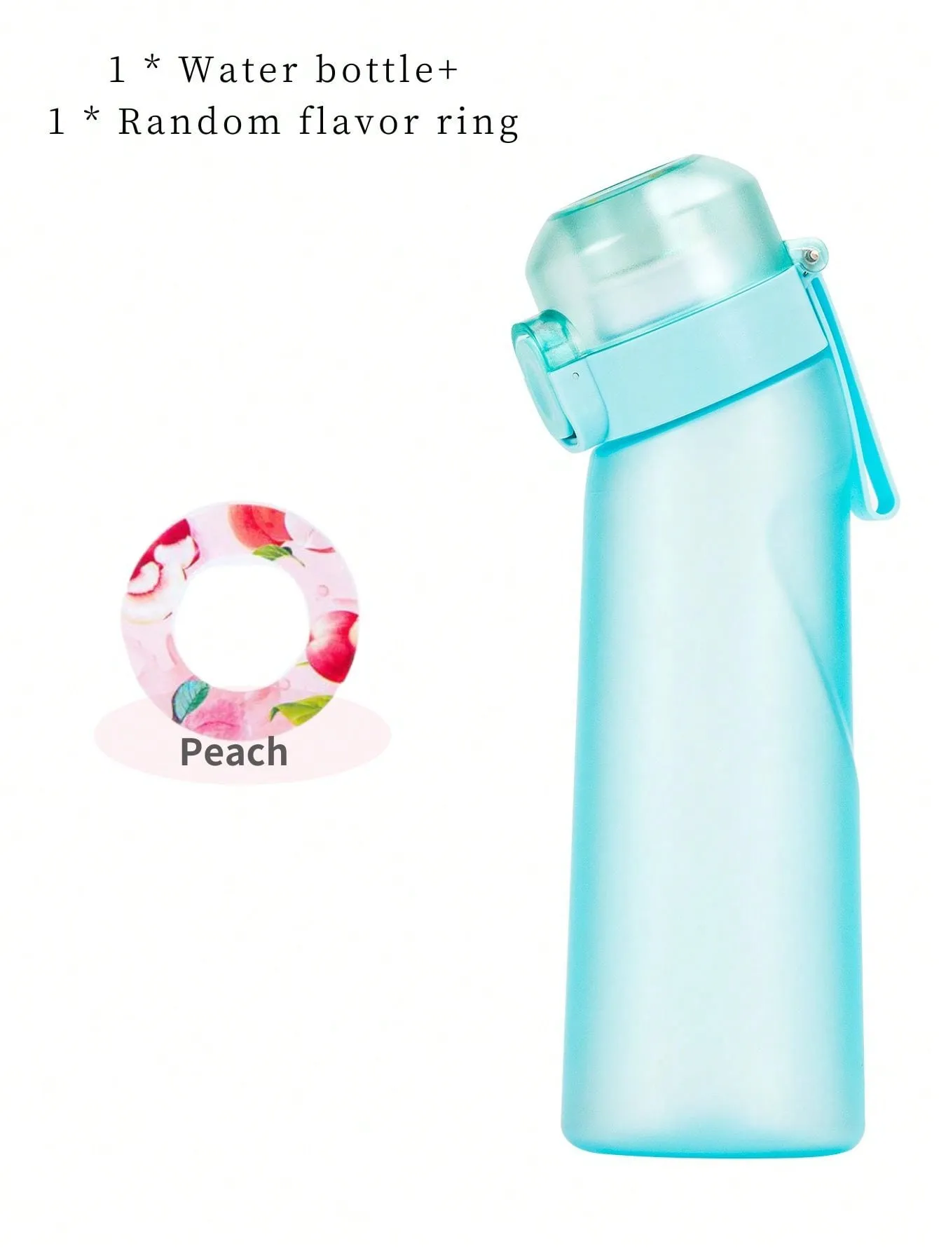 Air Bottle Up,Drinking Bottle 800ML With One Random Flavoured Pods Suitable For Gyms, Schools, Air Flavored Water Bottle