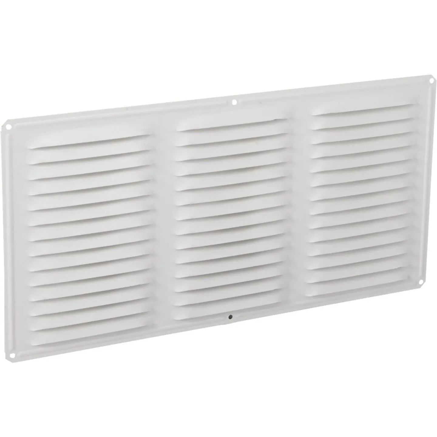 Air Vent 16 In. x 8 In. White Aluminum Under Eave Vent