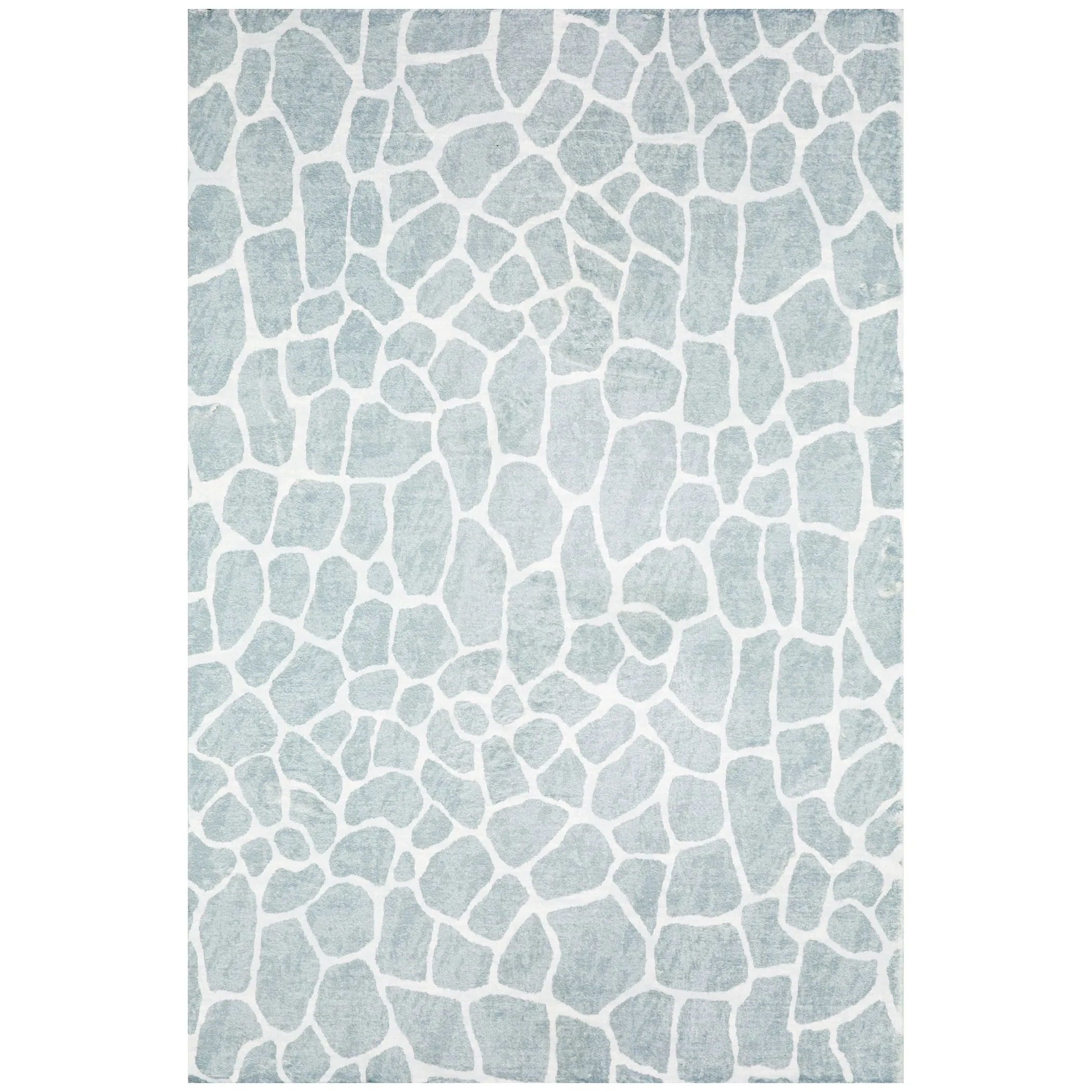 Akina Ultra-Soft 1" Thick Faux Fur Animal Print Rug - Family & Pet Friendly, Easy to Clean Design