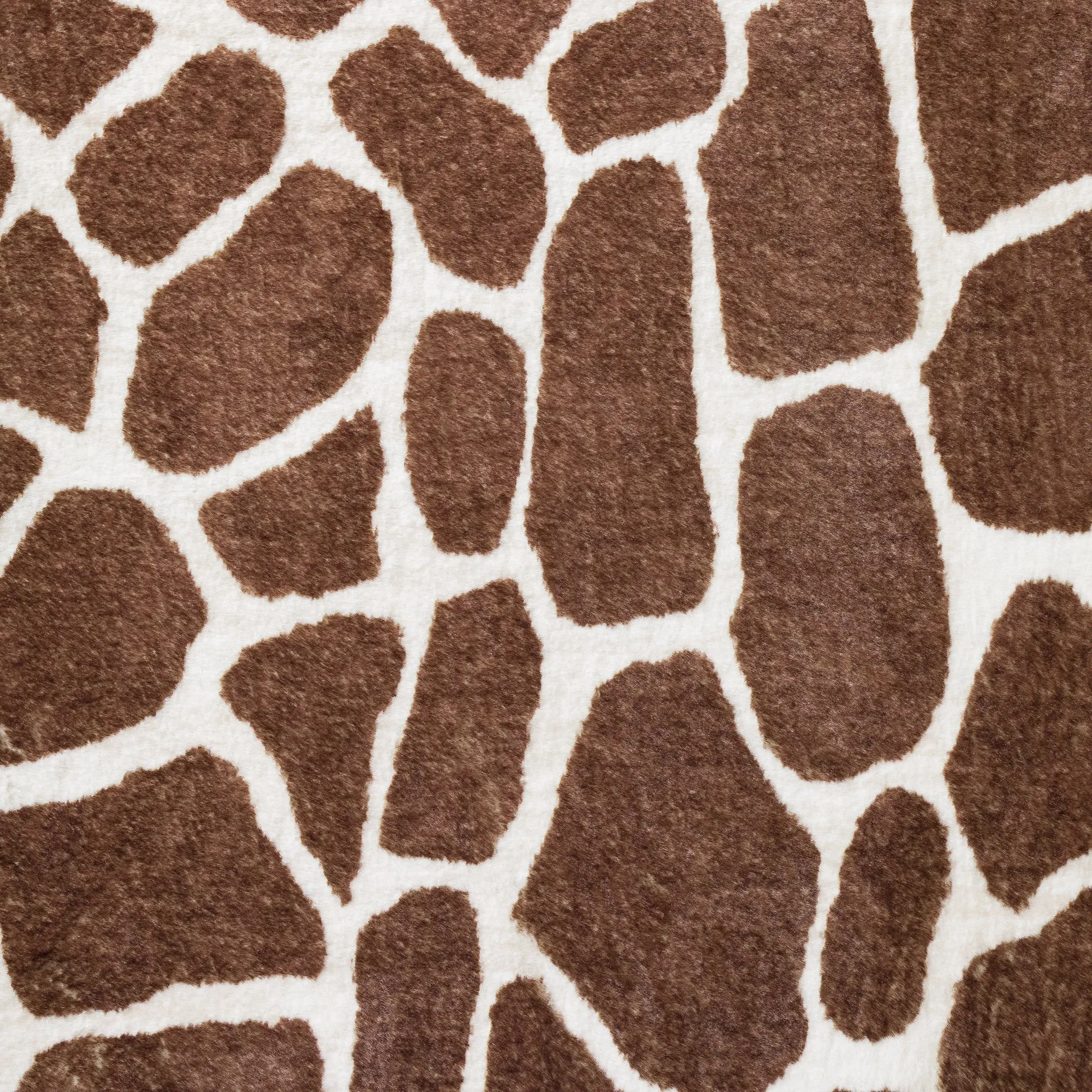 Akina Ultra-Soft 1" Thick Faux Fur Animal Print Rug - Family & Pet Friendly, Easy to Clean Design