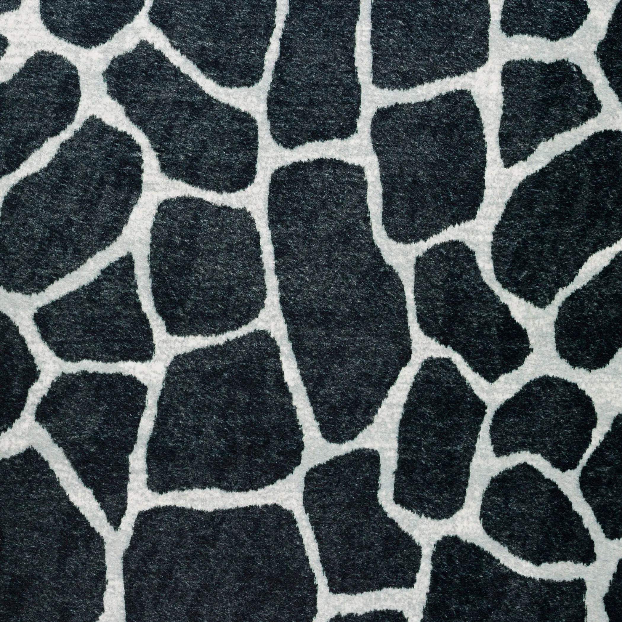 Akina Ultra-Soft 1" Thick Faux Fur Animal Print Rug - Family & Pet Friendly, Easy to Clean Design