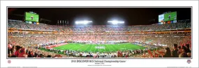 Alabama Crimson Tide BCS National Championship Game 2013 Panoramic Poster Print - E.I.