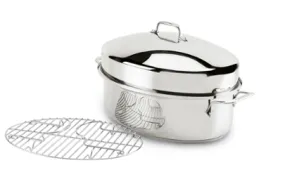 All-Clad Stainless 10 QT. Covered Oval Roaster