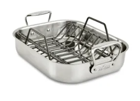 All-Clad Stainless Petite Roasting Pan - 11” x 14”