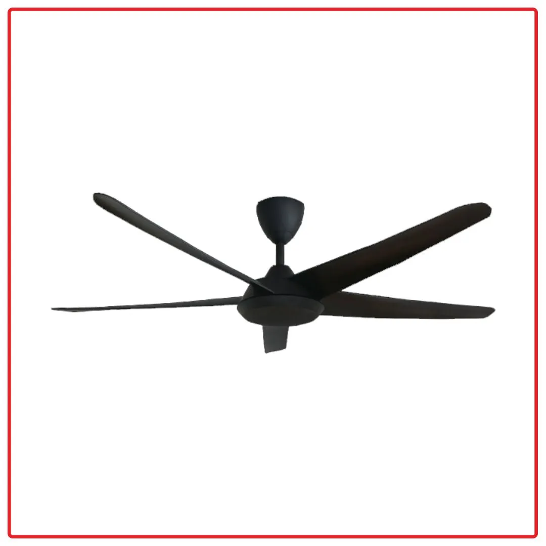 Alpha Alkova RACER 5B/56 56 Inch Ultra DC Motor Ceiling Fan