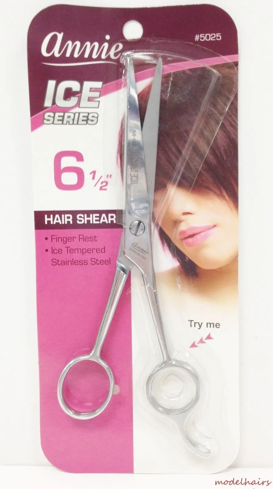 ANNIE 6 1/2" HAIR SHEARS ICE SERIES