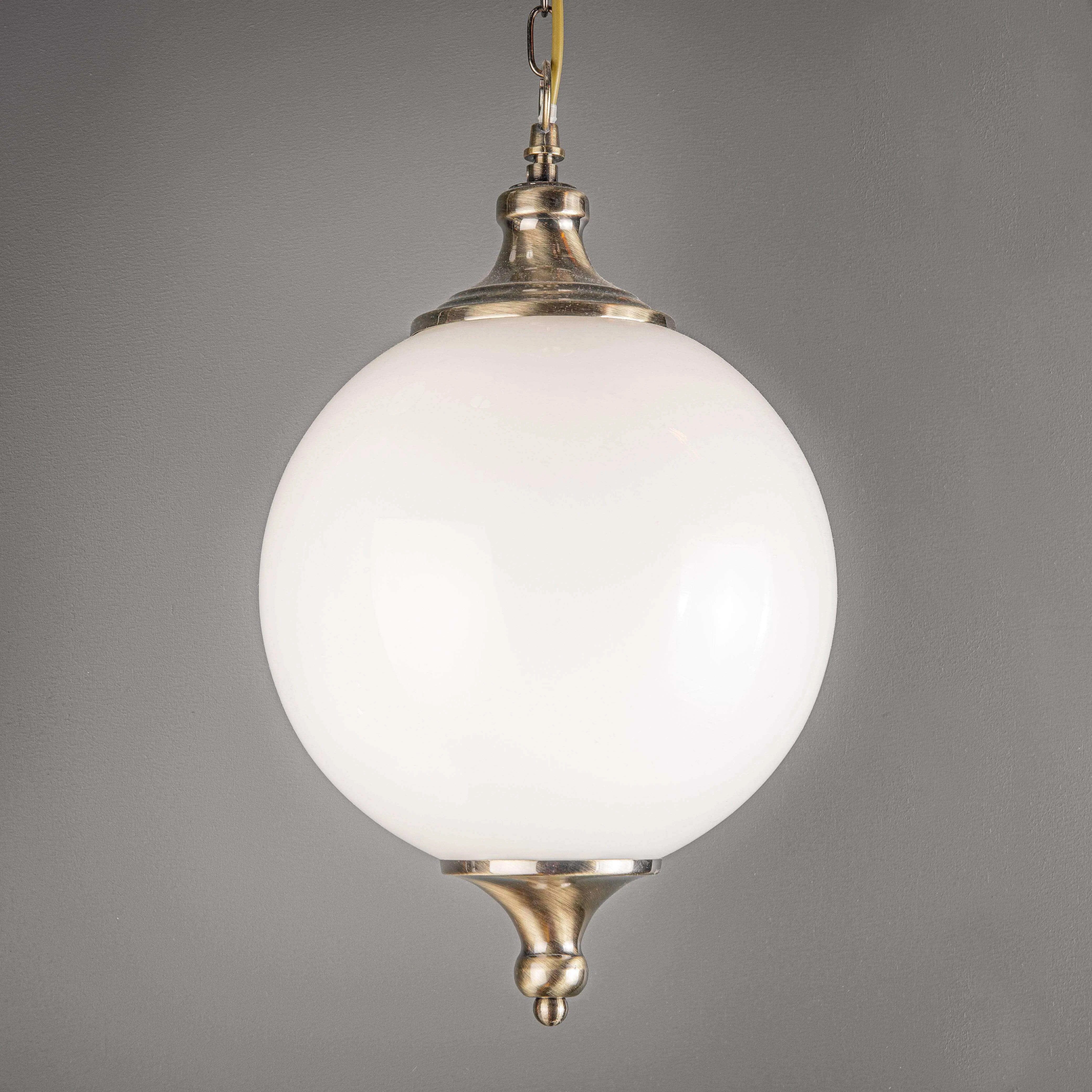 Antique Brass Pendant Ceiling Light