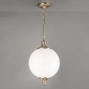 Antique Brass Pendant Ceiling Light