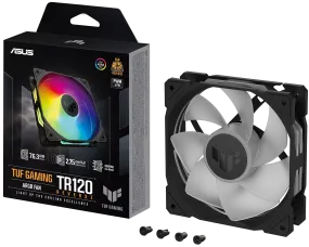 ASUS TUF Gaming TR120 Reverse BLACK 黑色 ARGB 12cm Case Fan - Single Pack 單風扇 (TH-ATTR12R)