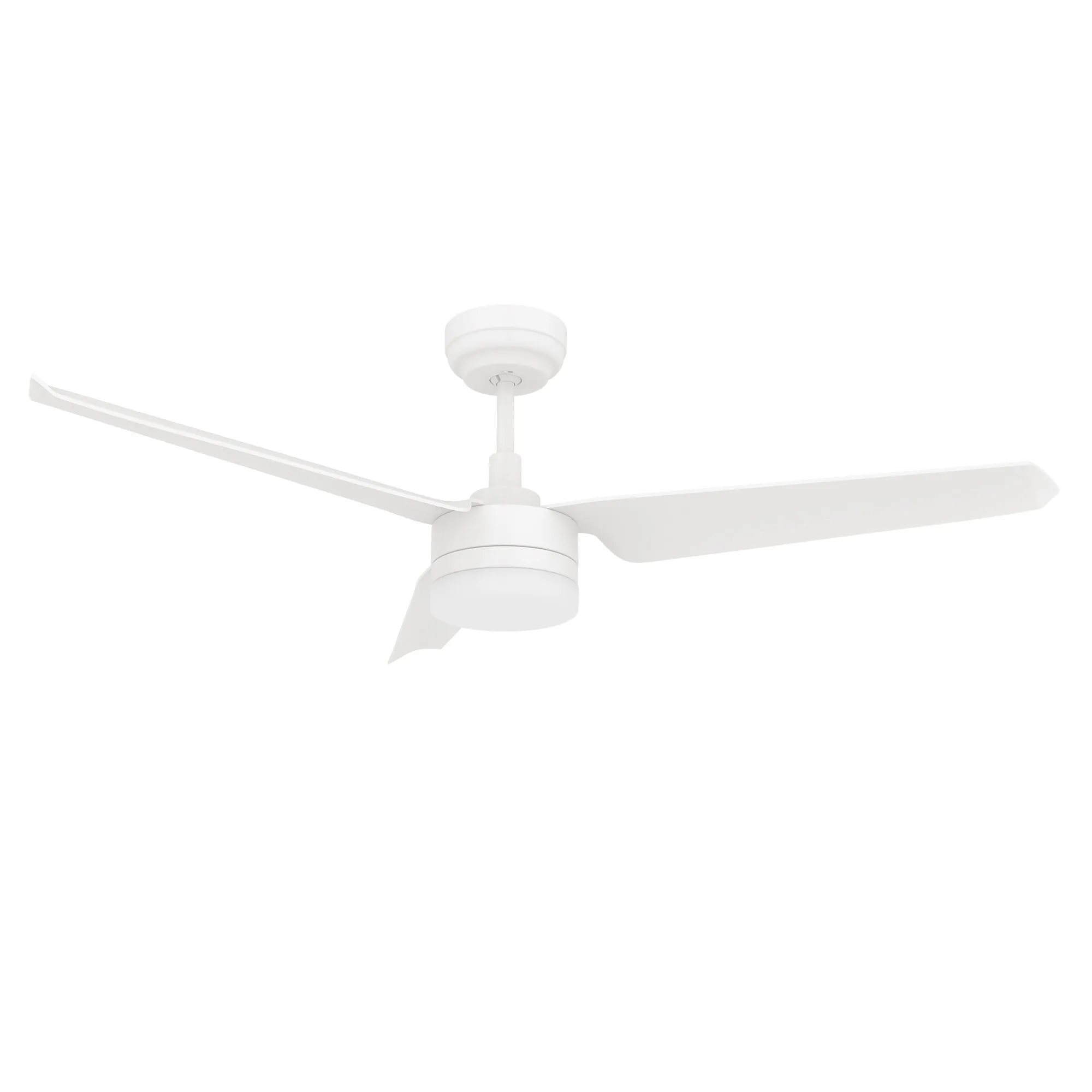 ATTICUS 52 inch 3-Blade Smart Ceiling Fan with LED Light Kit & Remote Control- White/White