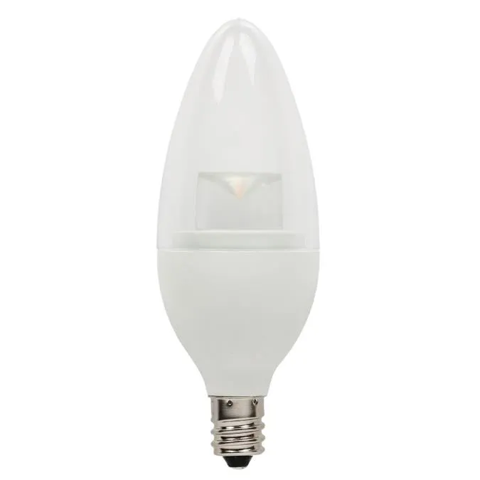 B11 4-1/2-Watt (40 Watt Equivalent) Candelabra Base Soft White Dimmable ENERGY STAR LED Lamp