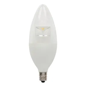 B13 6-1/2-Watt (60 Watt Equivalent) Candelabra Base Soft White Dimmable LED Lamp